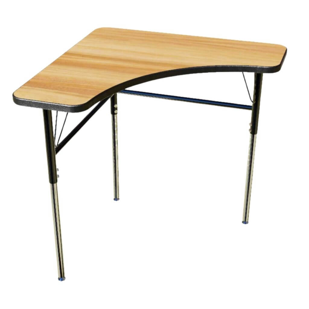 Curved Corner Collaborative Table
