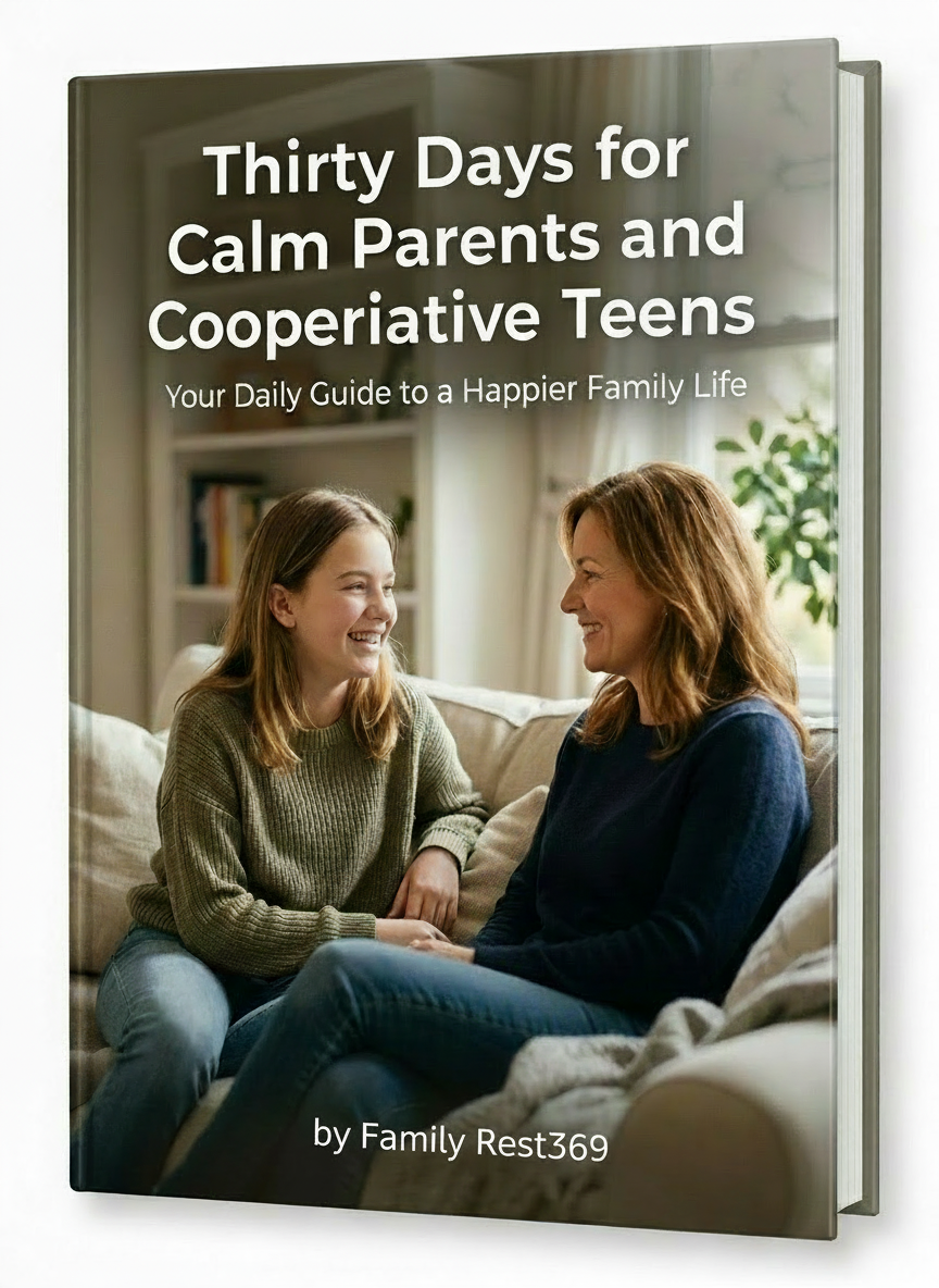 Thirty Days for Calm Parents and Cooperative Teens