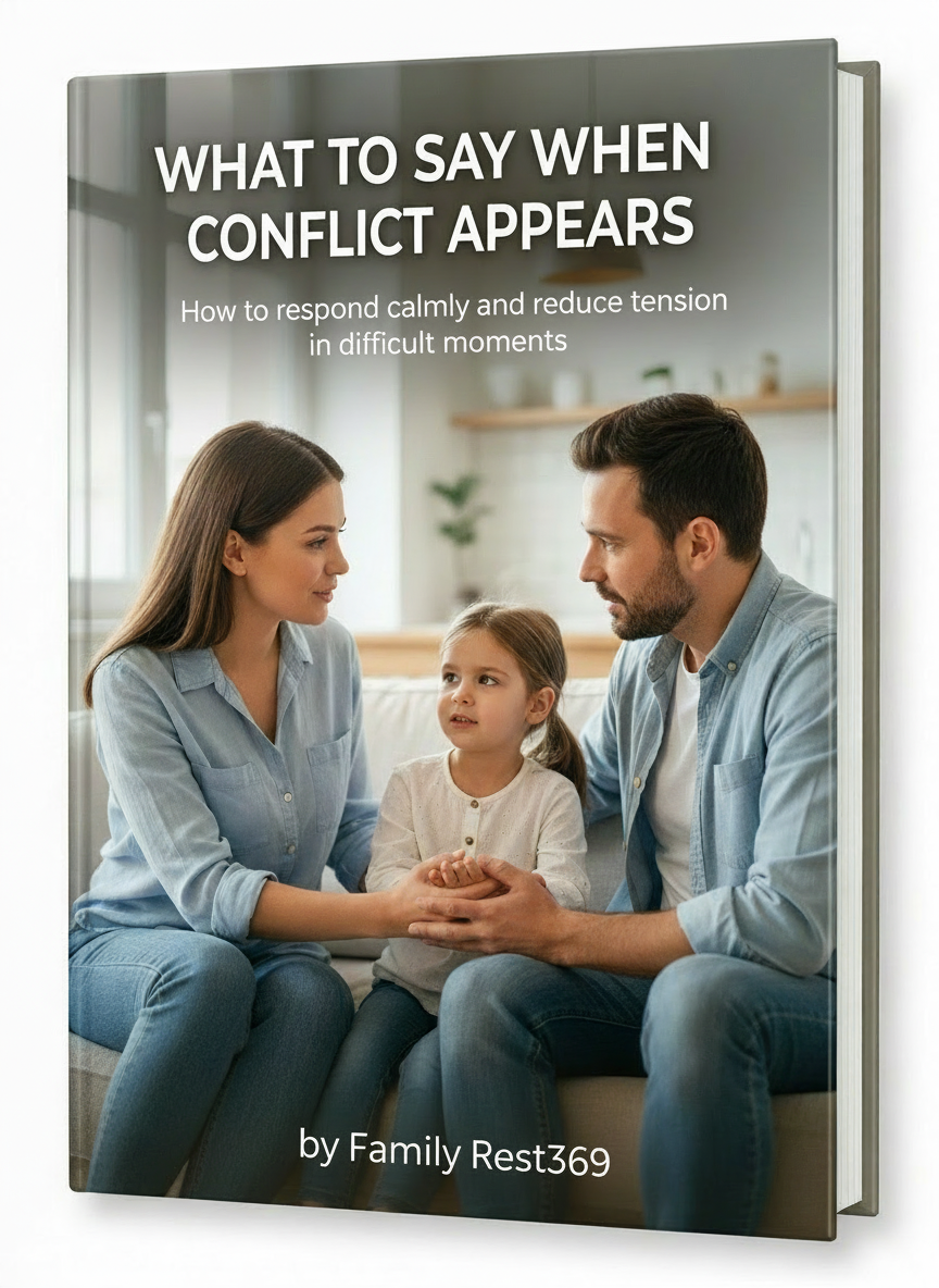 What to Say When Conflict Appears
