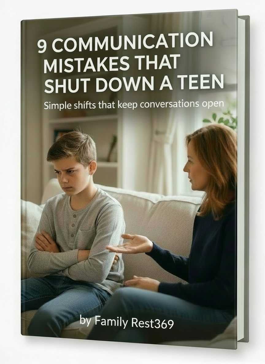 9 Communication Mistakes That Shut Down a Teen