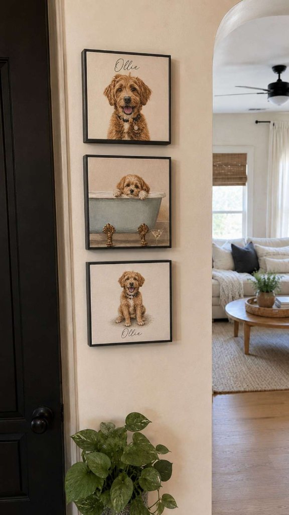 Customer wall