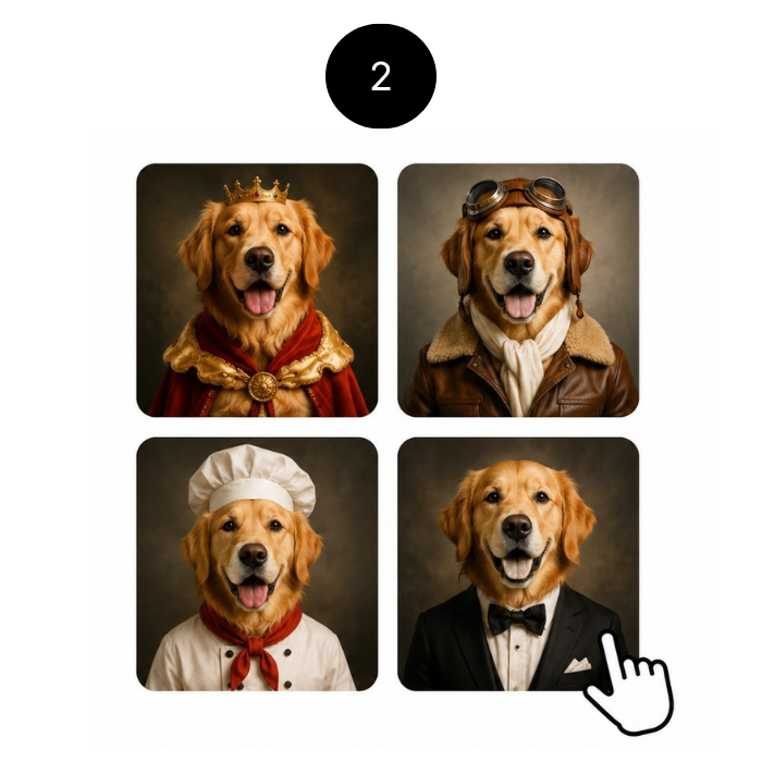 Choose your favorite portraits