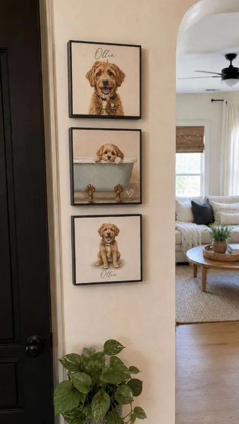 Customer wall