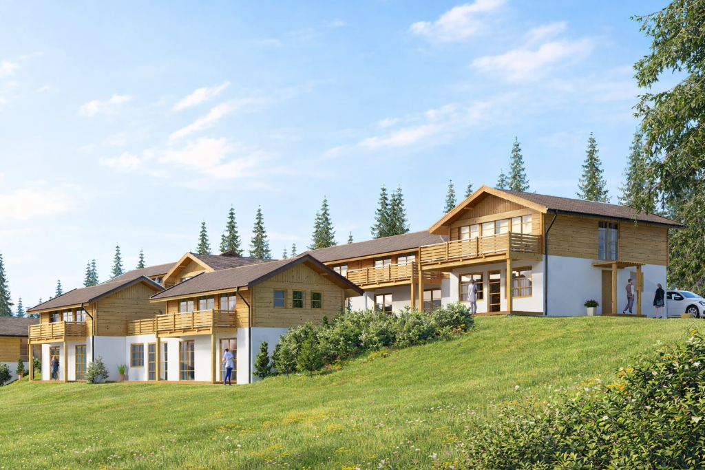 Bergdorf Hochrindl – Chalets Außenbereich