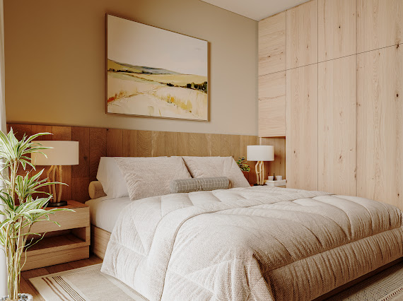 Innenansicht Schlafzimmer