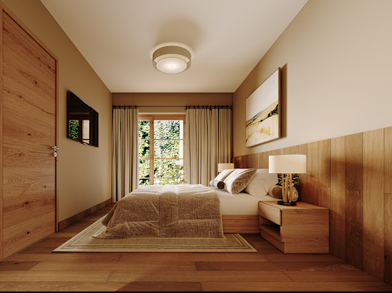 Innenansicht Schlafzimmer