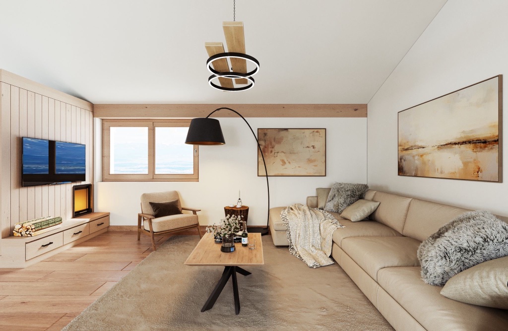 Innenansicht Wohnzimmer