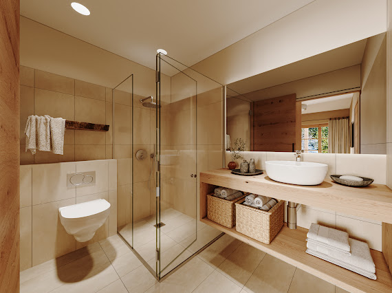 Innenansicht Badezimmer