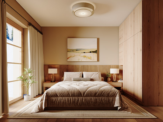 Innenansicht Schlafzimmer