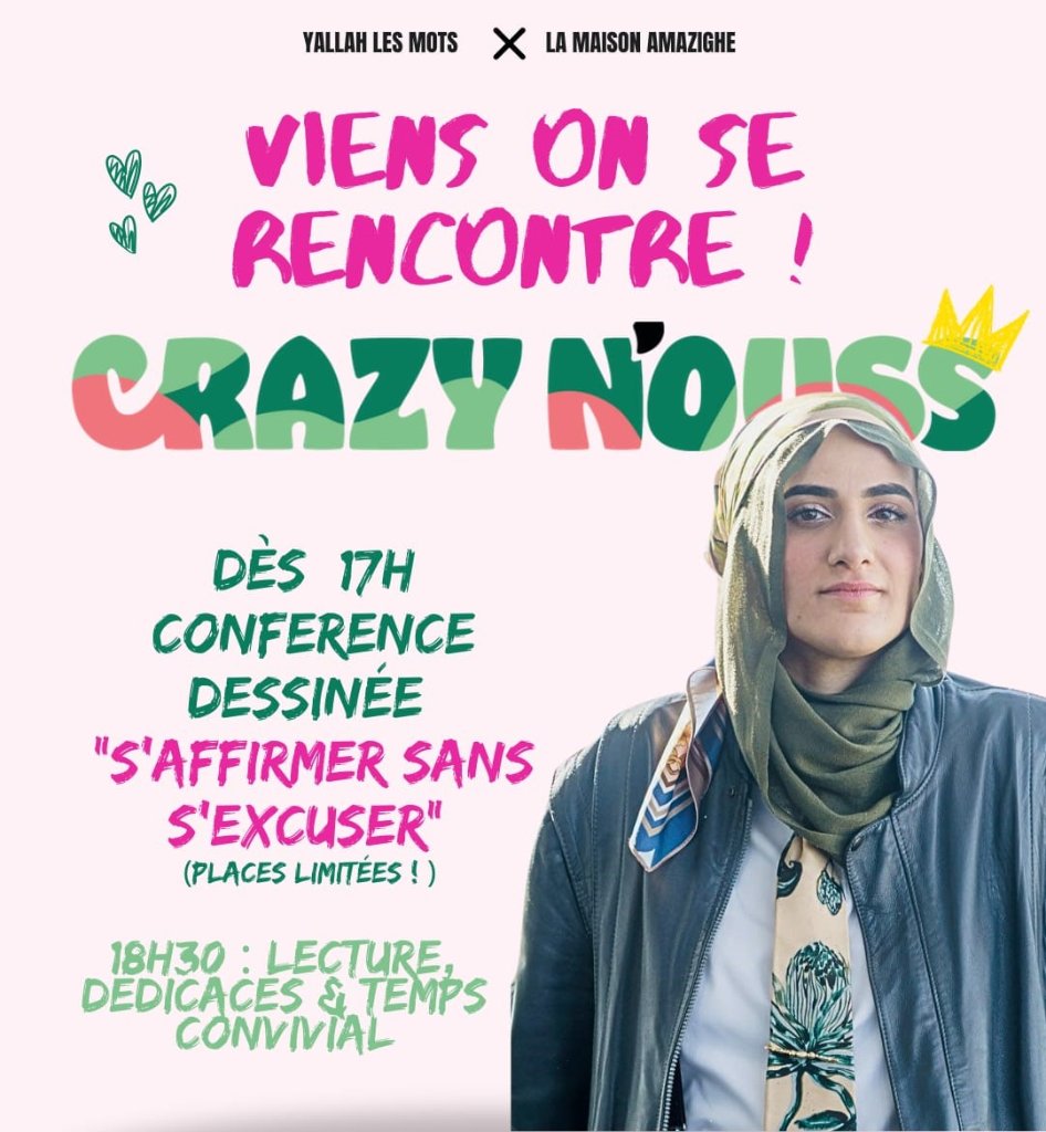 Affiche Soirée Crazy N'ouss