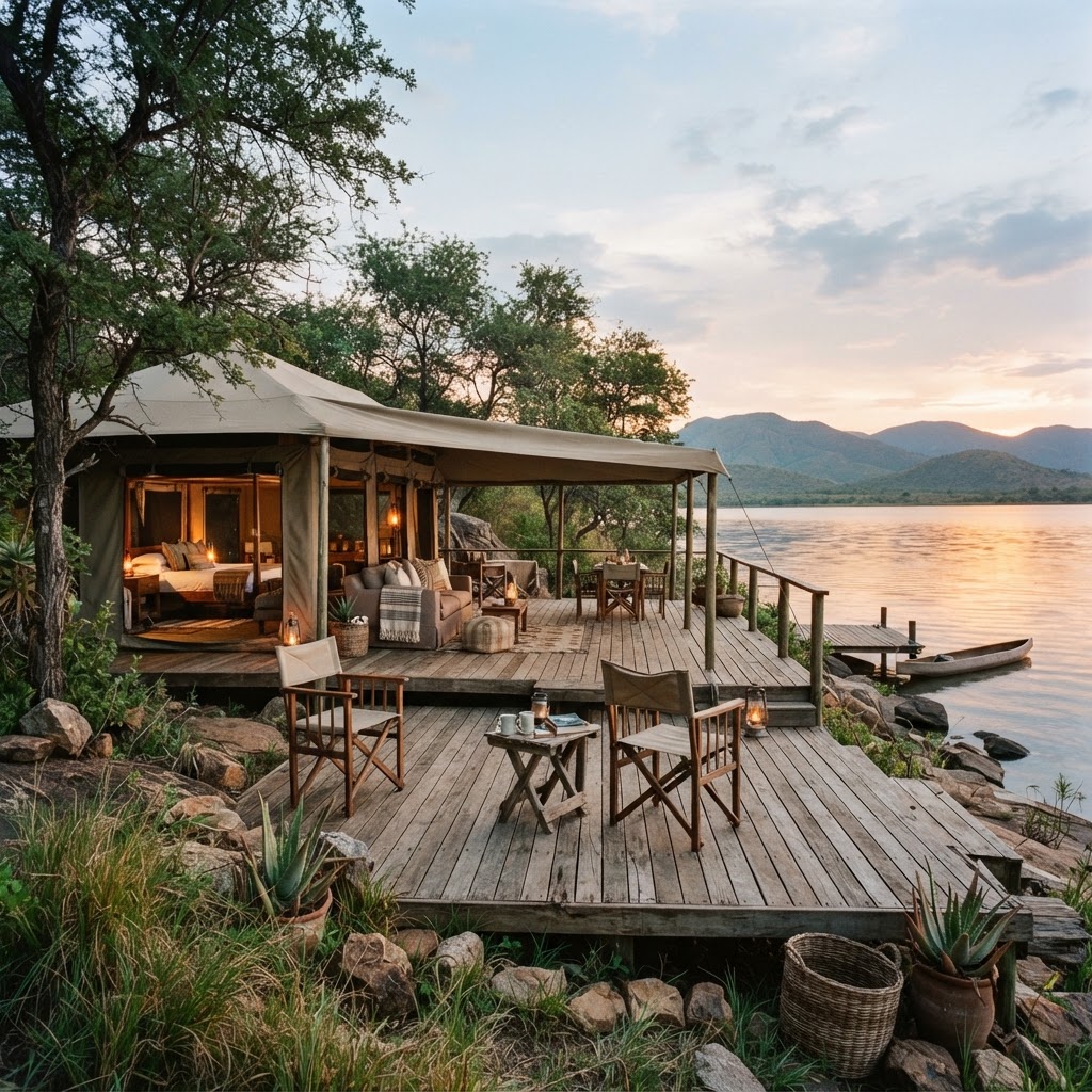 Accommodation options at Crater Lake Game Sanctuary