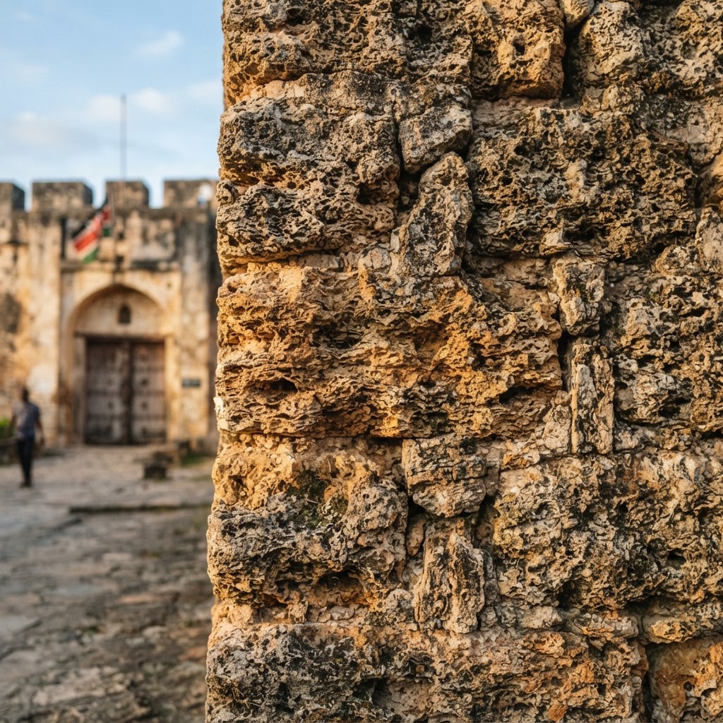 The historic Fort Jesus in Mombasa, a UNESCO World Heritage site.