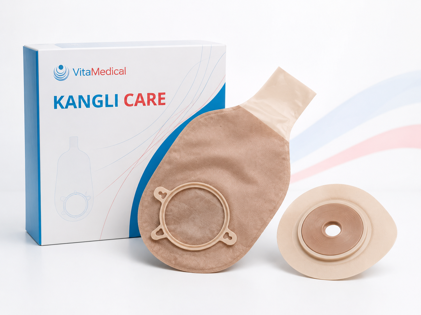 Kangli Care Sistema de Colostomia 2 Peças