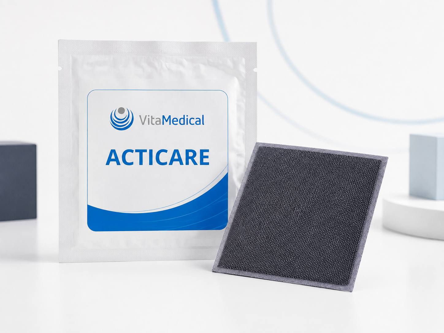 Curativo de Carvão Ativado com Prata Acticare 10,5x10,5