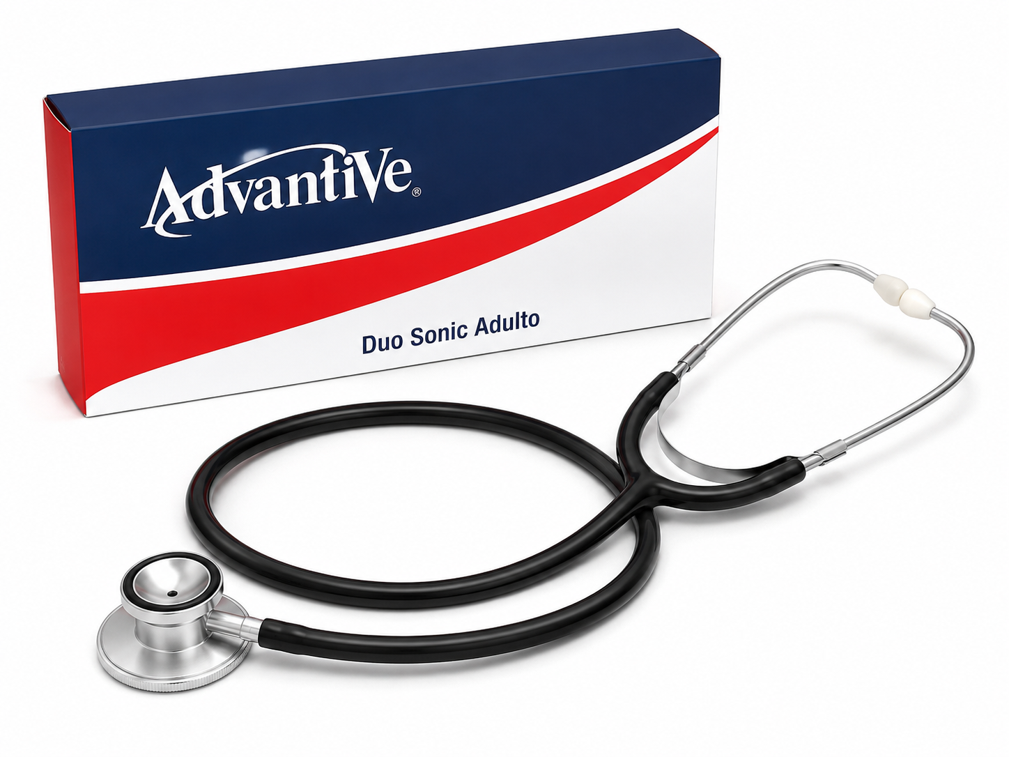Estetoscópio Duo Sonic Adulto Advantive — Preto