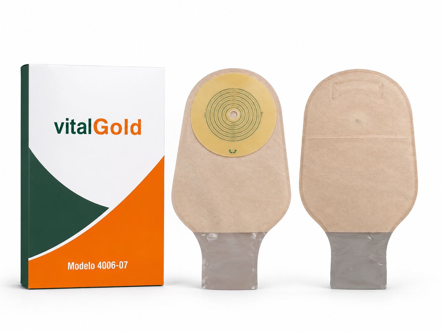 Bolsa de Colostomia Drenável VitalGold 4006-07