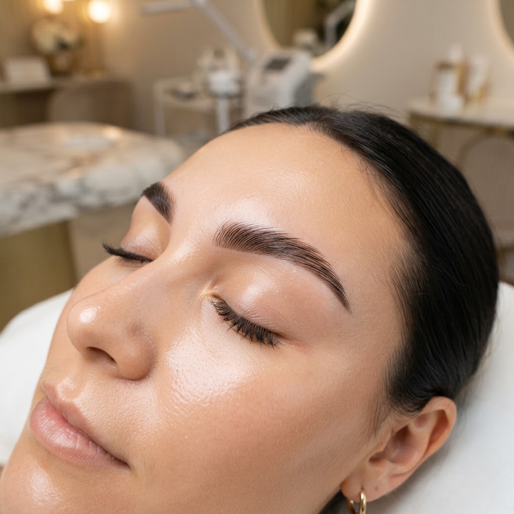 Brow lamination at Unique Brows Winston-Salem