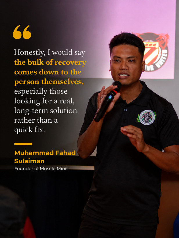 Fahad, founder of Muscle Minit, featured on SG Visionaries