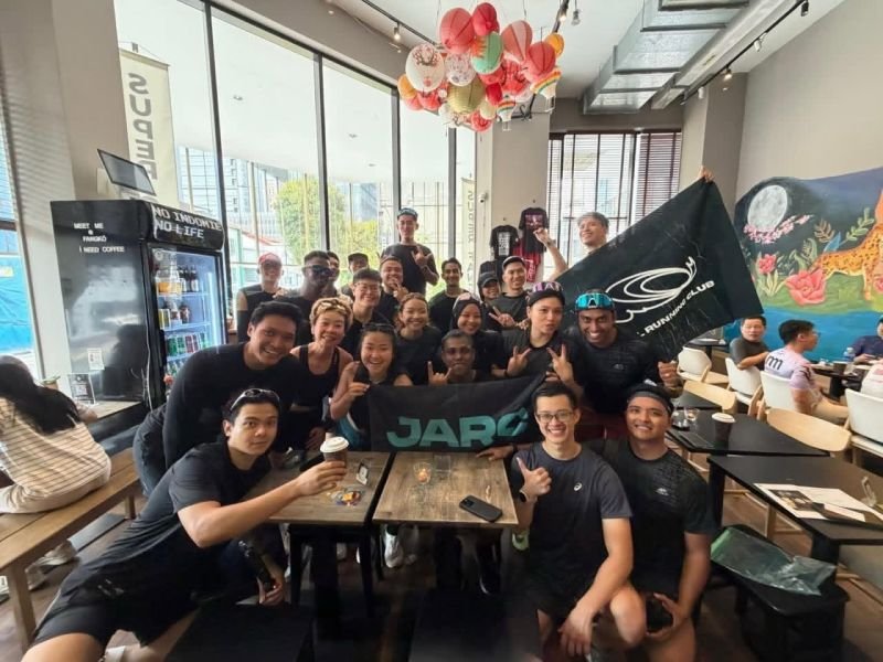 Partnered with JARC Running Club.