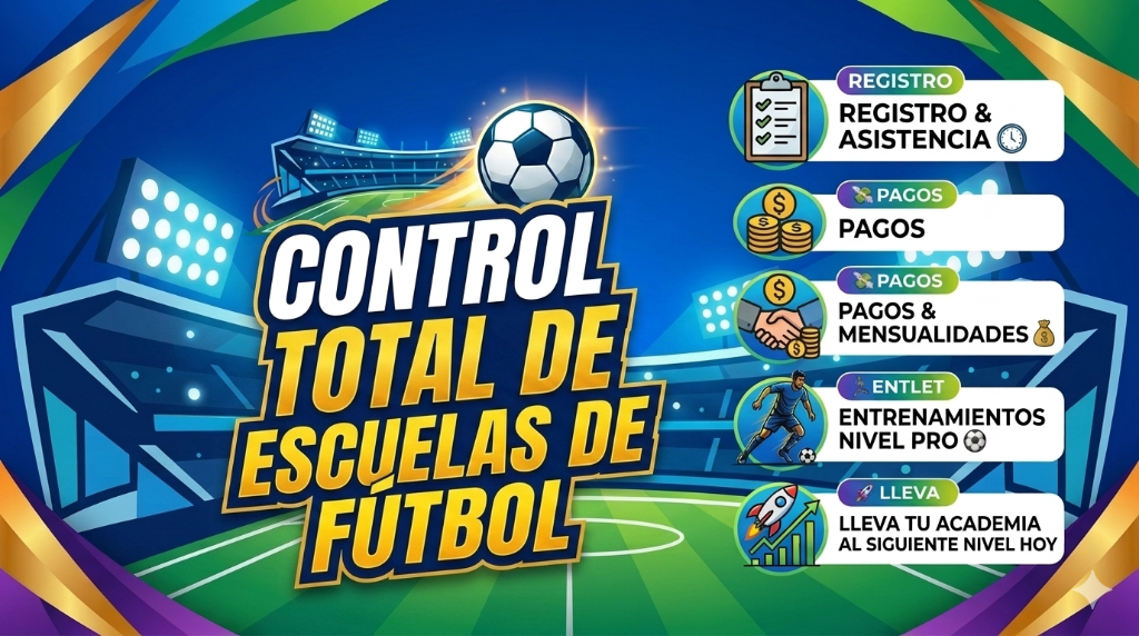 Control Total de Escuelas de Fútbol