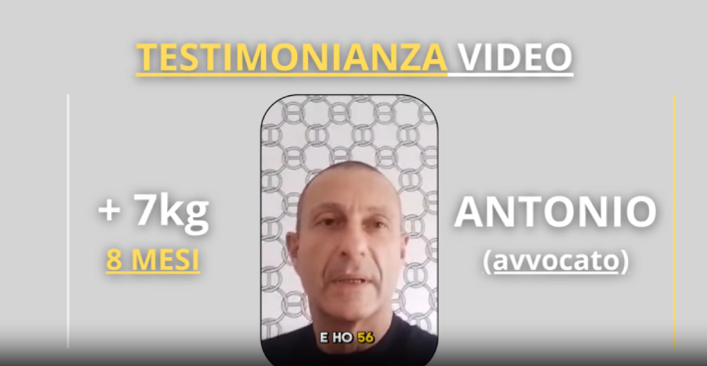 Testimonianza di Antonio
