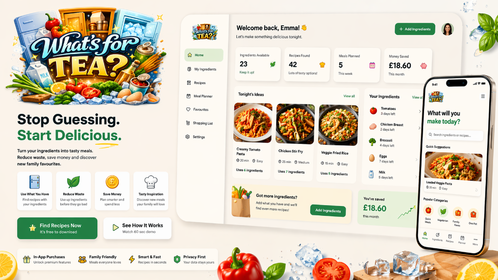 What's for Tea? preview