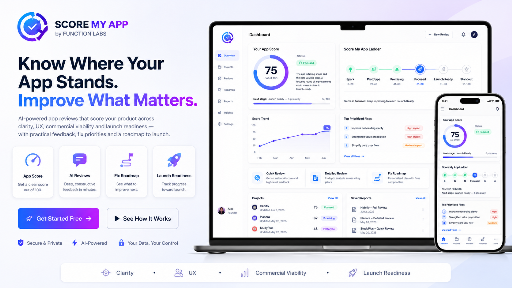 Score My App by Function Labs