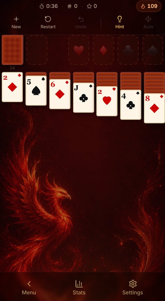 Phoenix Solitaire Gameplay