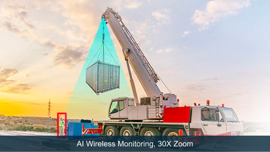 AI Wireless Monitoring, 30X Zoom