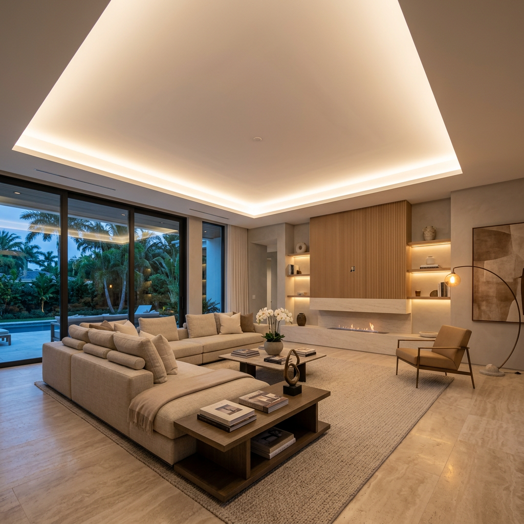 Recessed LED Cove