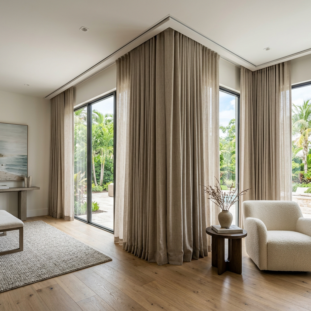 Clean Curtain Recess
