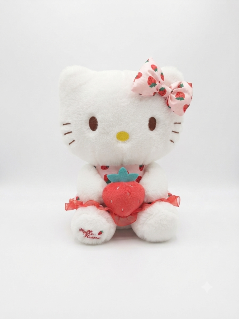 Peluche Hello Kitty Tema Fresas