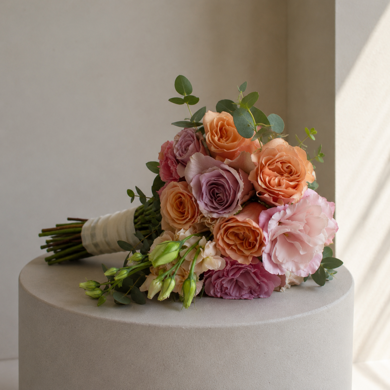Ramo Pastel de Rosas