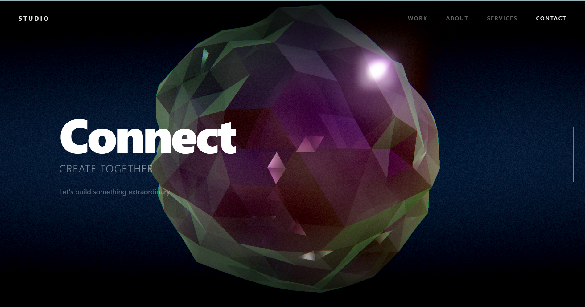 Ethereal Motion Studio template preview