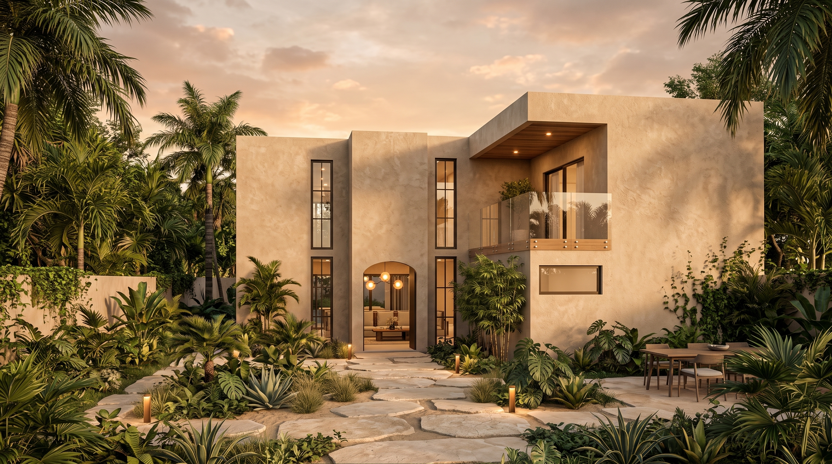 Villa Ferre luxury villa model Tulum Mexico