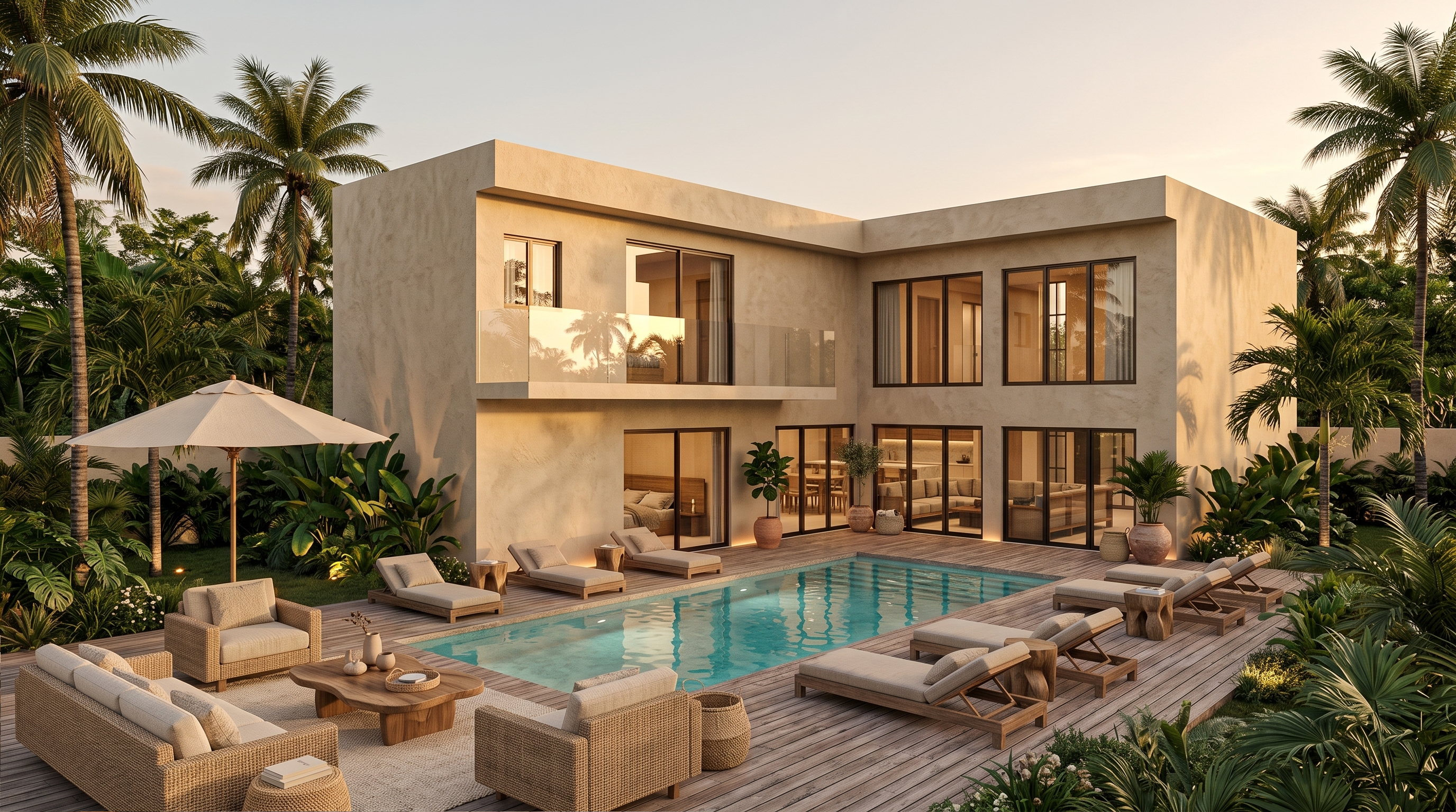 Villa Ferre view 2 luxury villa Tulum