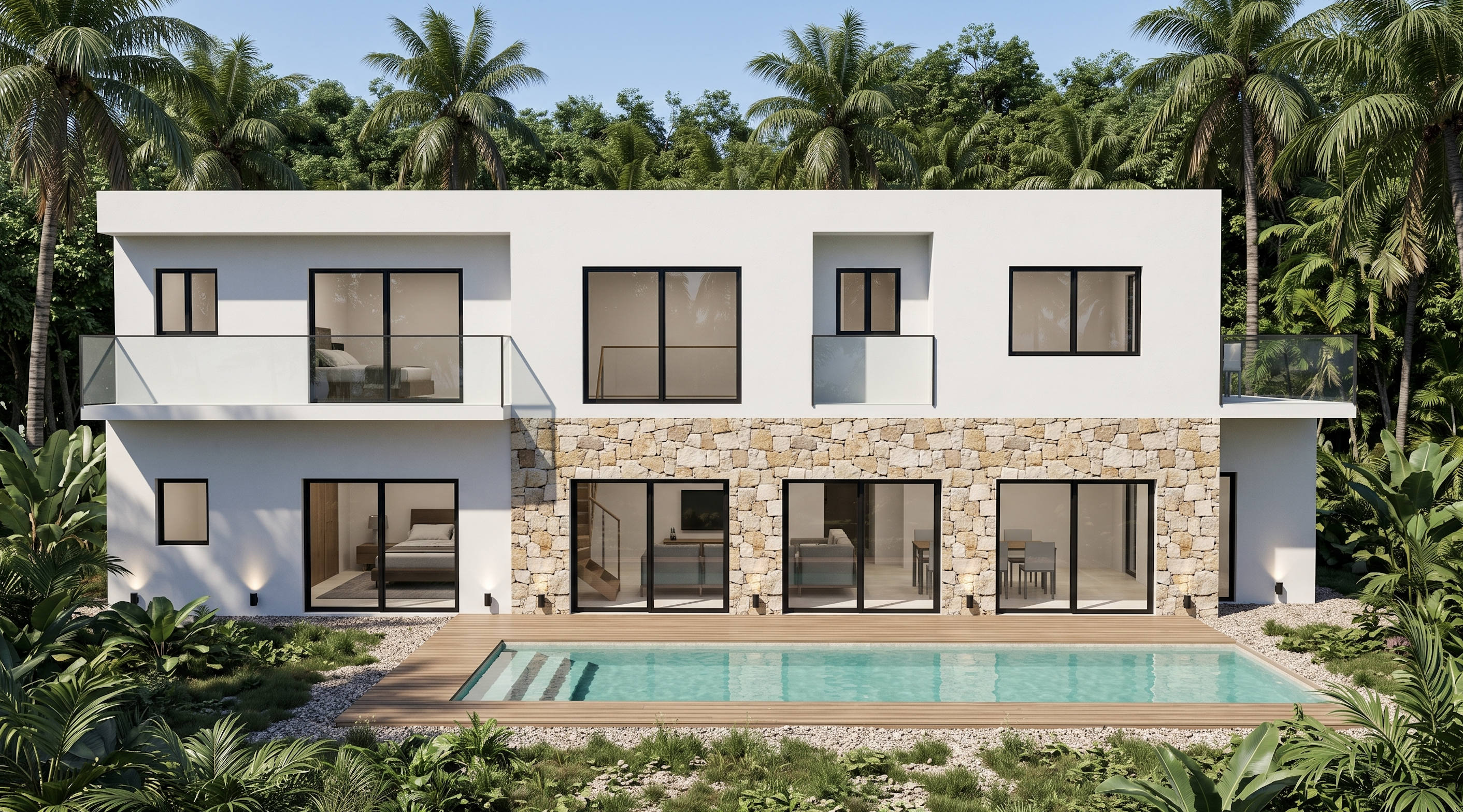 Villa Duna luxury villa model Tulum Mexico