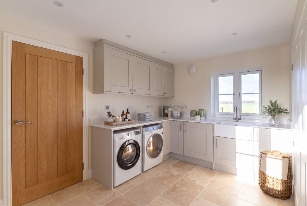 Utility Room – Staged Utility and Laundry Room