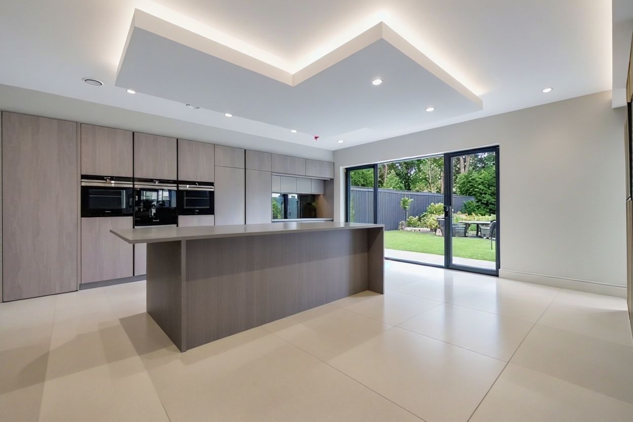 Kitchen/diner before staging