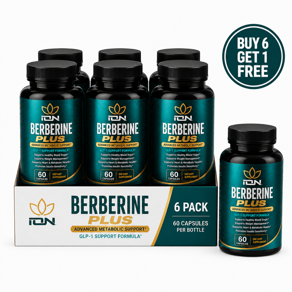 Berberine Plus 6 Pack + 1 Free