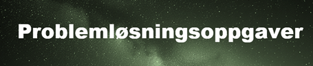 Problemløsningsoppgaver