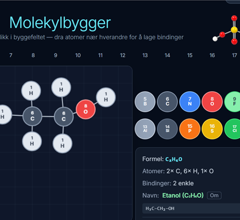 Molekylbygger