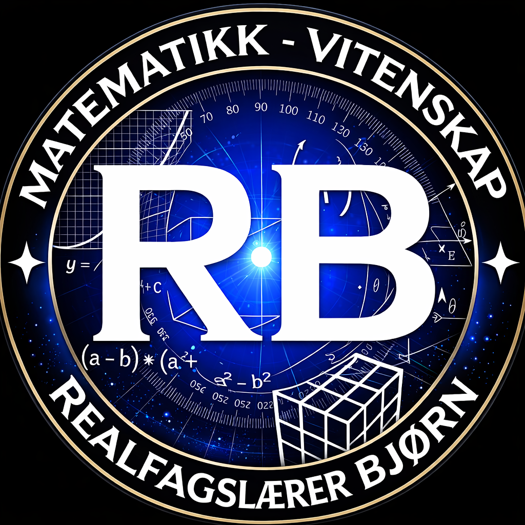 Realfagslærer Bjørn logo