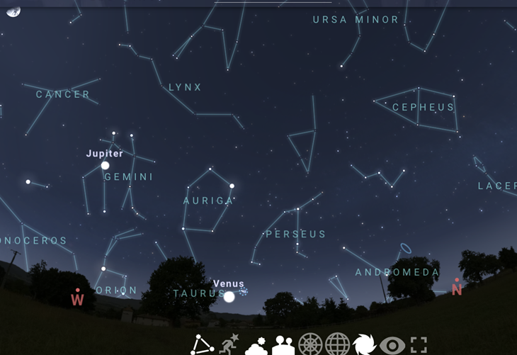 Stellarium stjernekart