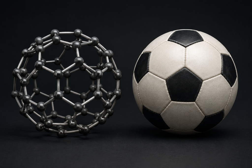 I disse VM-tider: Buckminsterfulleren, «fotballmolekylet»