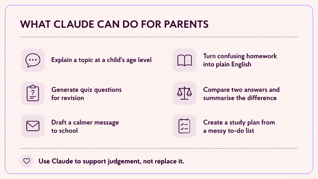 How parents can use AI at home