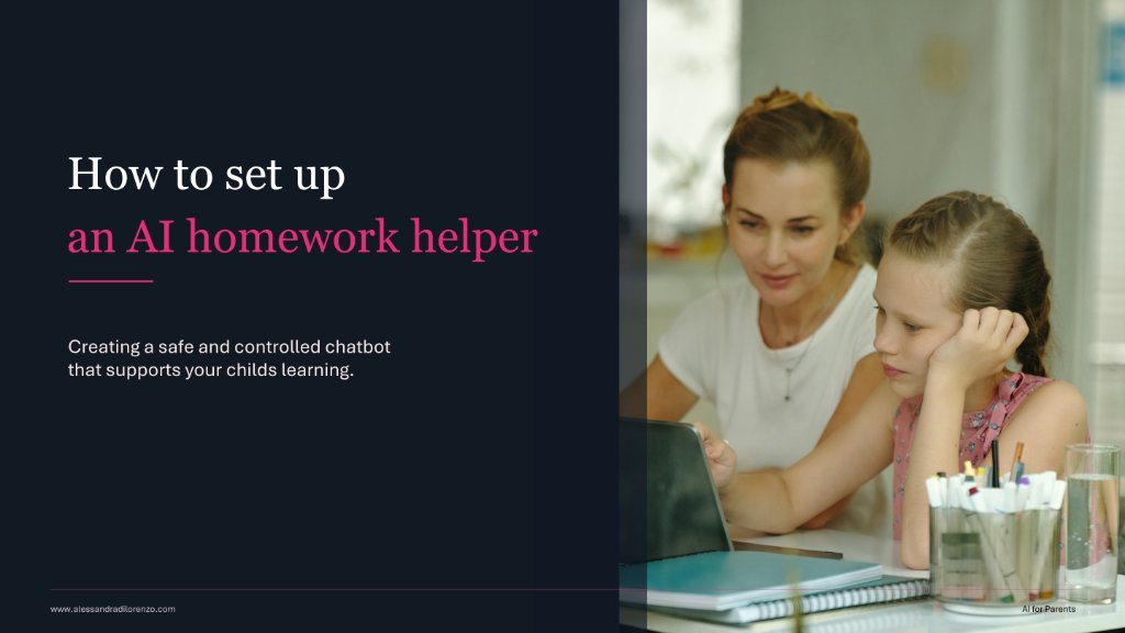 How to set up an AI homework helper