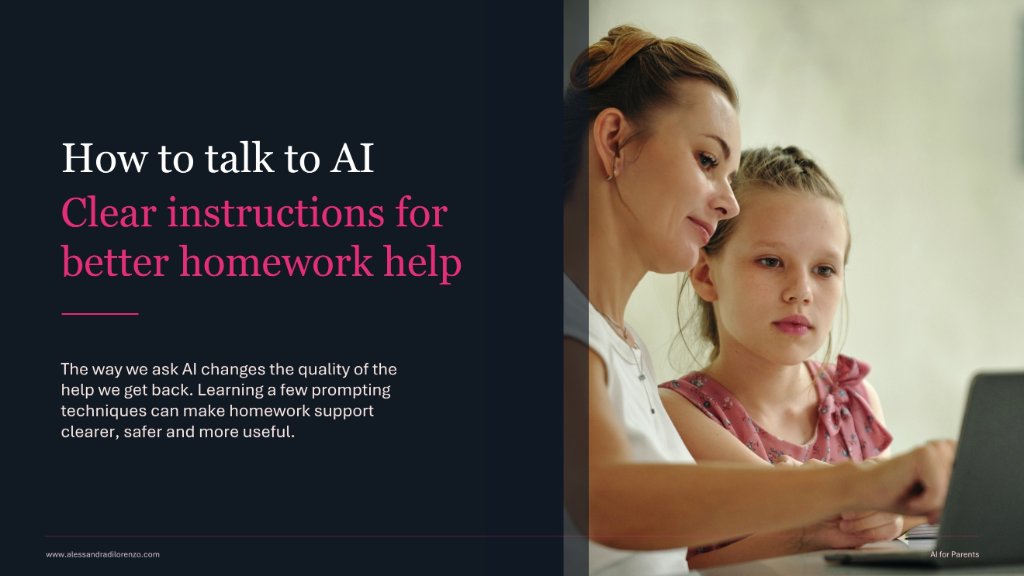 How to talk to AI