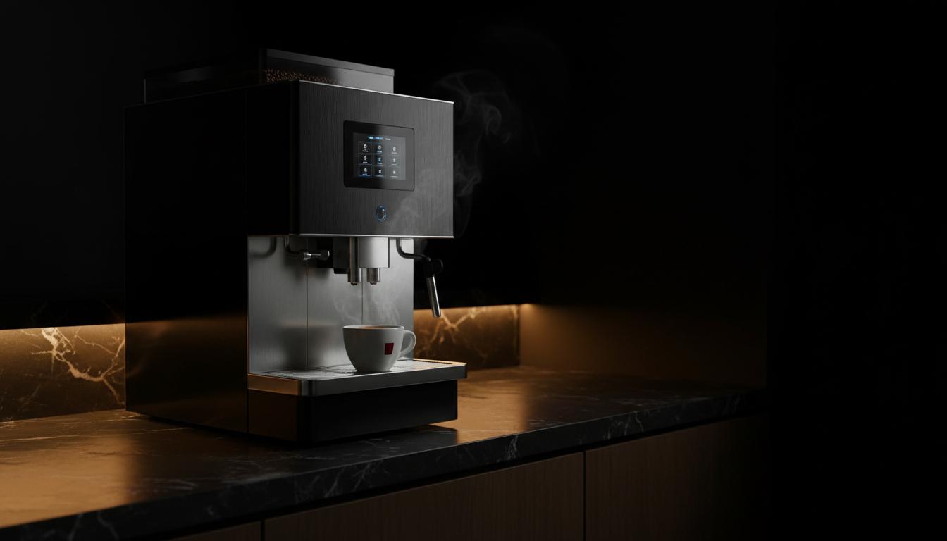 Premium commercial coffee machine