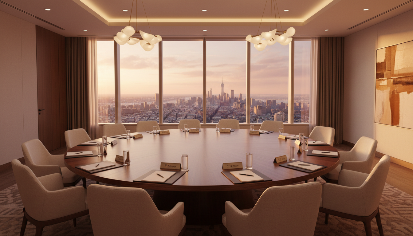 Executive roundtable environment